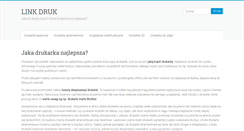 Desktop Screenshot of link-druk.com.pl