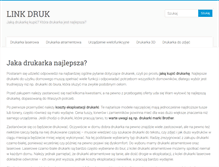 Tablet Screenshot of link-druk.com.pl
